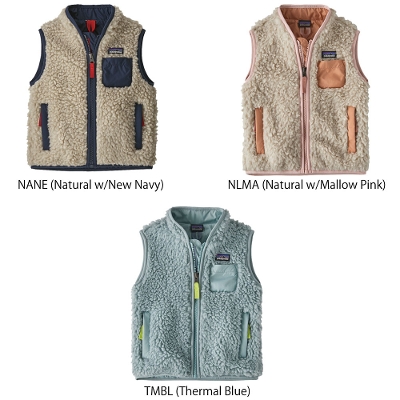 p^SjA PATAGONIA xr[ t[X xXg  61035Baby Retro-X Vest  xr[EgXExXg 2024FW 񂹕i