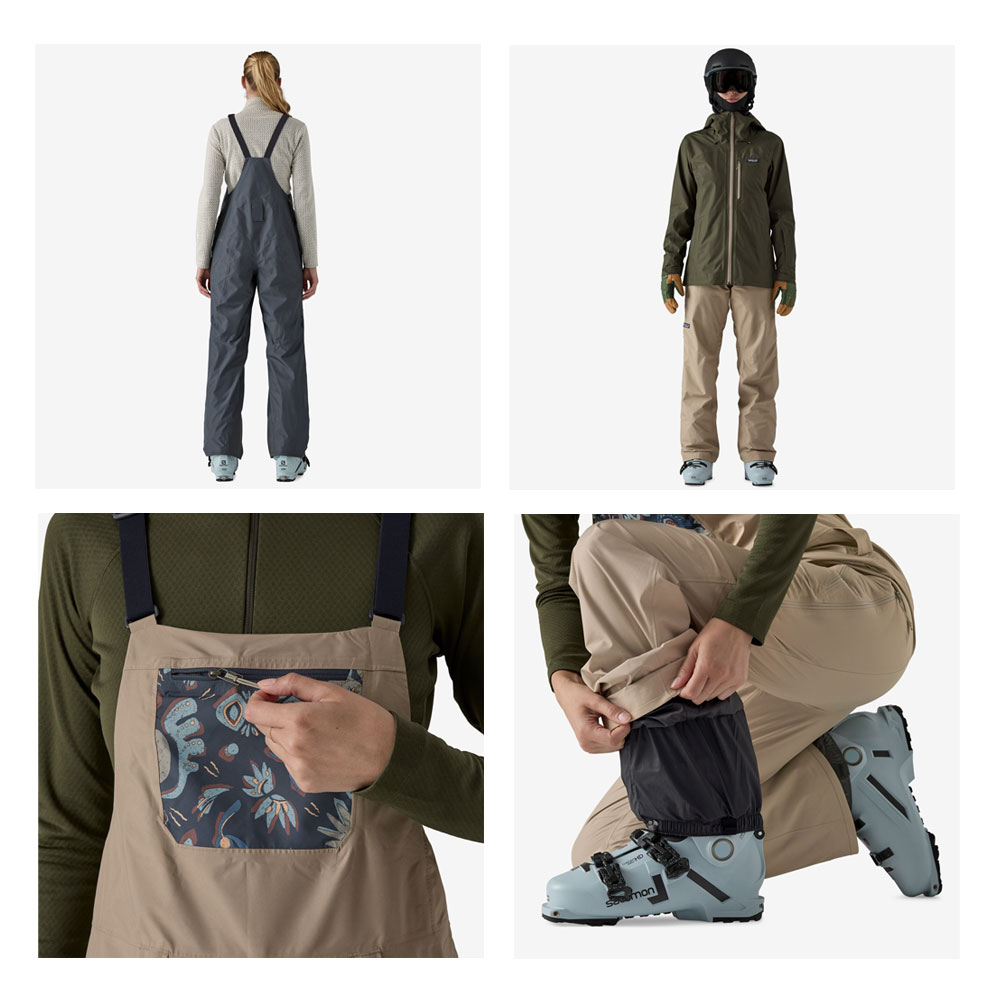 パタゴニア PATAGONIA レディース スノー ビブパンツ 31650