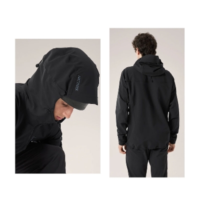 ARC'TERYX A[NeNX Gamma Hoody Mens Black K} t[fB Y Y ubN2024H~ arcteryx