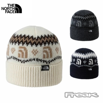 THE NORTHFACE m[XtFCX  jbgLbv Xqn[th[mfBbNE[r[j[ijZbNXjHalfDomeNordicWoolBeanie NN42432 2024FW