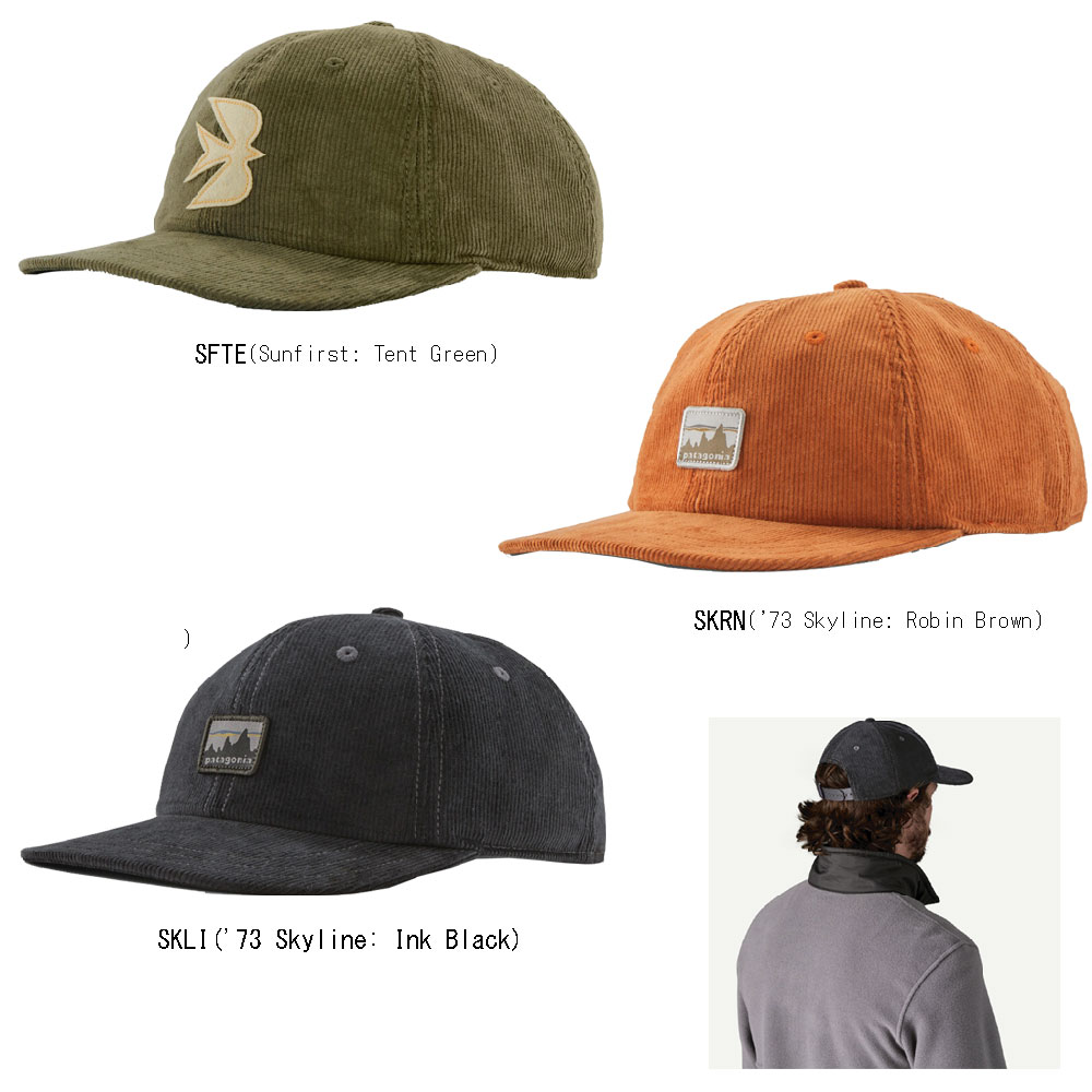 �p�^�S�j�A PATAGONIA �L���b�v �X�q 33535��Corduroy Cap �R�[�f�����C�E�L���b�v�� 2025SS �����񂹕i