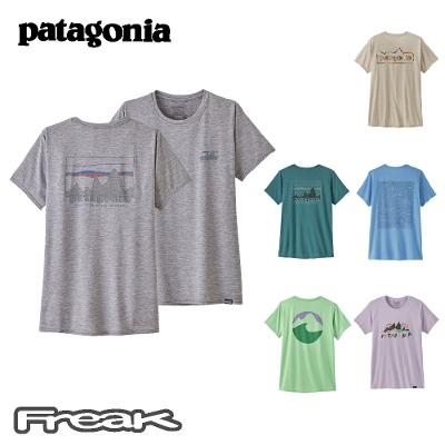 p^SjA PATAGONIA fB[X TVc 45250Women's Capilene Cool Daily Graphic Shirt EBYELv[EN[EfC[EOtBbNEVc2025SS 񂹕i