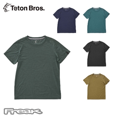 TetonBros eB[guX WS AXIO LITE TEE  EBY ANVCgeB[fB[X oR jO gCjO 2025SS [֔