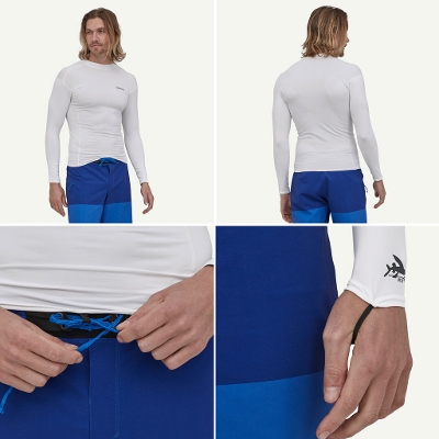 p^SjA PATAGONIA Y bVK[h 86141Men's Long-Sleeved R0 UPF Top YEOX[uER0 gbv2025SS 񂹕i