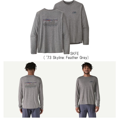 p^SjA PATAGONIA Y sVc 45190Men's Long-Sleeved Capilene Cool Daily Graphic Shirt YEOX[uELv[EN[EfC[EOtBbNEVc 2022SS