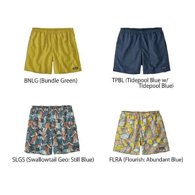 p^SjA PATAGONIA Y V[c 57022Men's Baggies Shorts - 5" YEoM[YEV[cTC` 2025SS