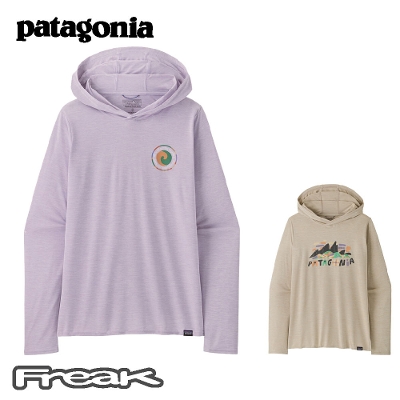p^SjA PATAGONIA fB[X TVc 45535Women's Capilene Cool Daily Graphic HoodyEBYELv[EN[EfC[EOtBbNEt[fB2025SS