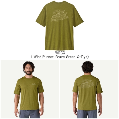 p^SjA PATAGONIA Y TVc z 45385Men's Capilene Cool Daily Graphic Shirt - Lands Y Lv[ N[ fC[ OtBbN Vci}Ee^gCj 2025SS