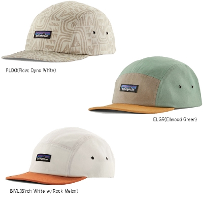 p^SjA PATAGONIA Lbv Xq 22321P-6 Label Maclure Hat P-6 xE}N[AEnbg 2025FW 񂹕i [֔