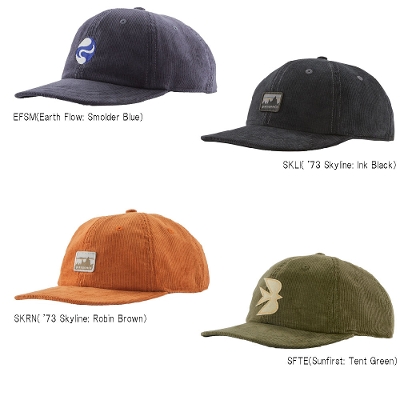p^SjA PATAGONIA Lbv Xq 33535Corduroy Cap R[fCELbv 2025FW 񂹕i