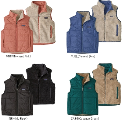 p^SjA PATAGONIA LbY t[X xXg 68110Kids' Reversible Ready Freddy Vest LbYEo[VuEfBEtfBExXgj̎q̎q 2025FW 񂹕i
