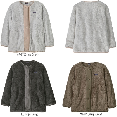 p^SjA PATAGONIA LbY t[X WPbg 65440Kids' Los Gatos Fleece Cardigan LbYEXEKgXEJ[fBK2025FW