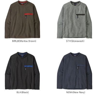 p^SjA PATAGONIA YWPbg 26240Men's Better Sweater Fleece Crewneck YEx^[EZ[^[EN[lbN 2025FW 񂹕i
