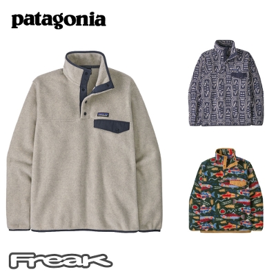 p^SjA PATAGONIA Y t[X 25551Men's Lightweight Synchilla Snap-T Fleece Pullover YECgEFCgEV`EXibvTEvI[o[2025FW