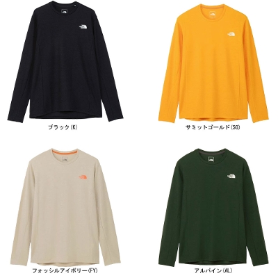 THE NORTHFACE �m�[�X�t�F�C�X  �A���_�[�E�F�A �g�b�v�X���I���^�C���E�H�[���N���[�i�����Y�jAltime WARM Crew�� NT62205 2025FW