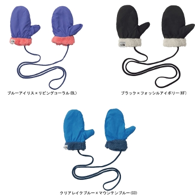 �m�[�X�t�F�C�X THE NORTHFACE �x�r�[ ��܁^�O���[�u�����o�[�V�u���R�[�W�[�~�b�g�i�x�r�[�jBaby Reversible Cozy Mitt�� NNB62530  2025FW