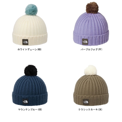�m�[�X�t�F�C�X THE NORTHFACE �x�r�[ �j�b�g�L���b�v���|���|���J�v�b�`���i�x�r�[�jBabyPomPomCappucho�� NNB42402  2025FW