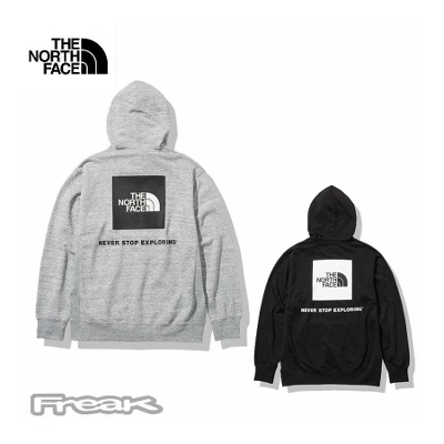 �m�[�X�t�F�C�X �����Y �o�b�N �X�N�G�A ���S �t�[�f�B�[  THE NORTHFACE BACK SQUARE LOGO HOODIE NT12142