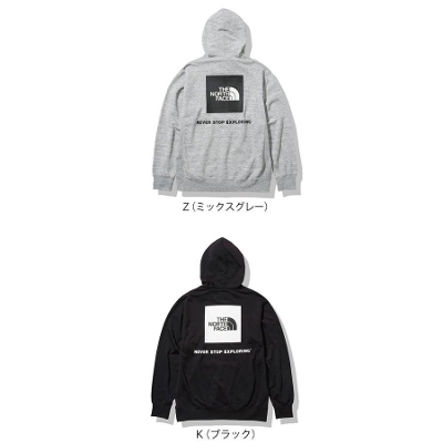 �m�[�X�t�F�C�X �����Y �o�b�N �X�N�G�A ���S �t�[�f�B�[  THE NORTHFACE BACK SQUARE LOGO HOODIE NT12142