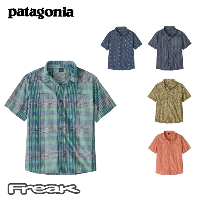 �p�^�S�j�A PATAGONIA �����Y �V���c 53142��Men's Back Step Shirt �����Y�E�o�b�N�E�X�e�b�v�E�V���c�� 2026SS�����񂹕i
