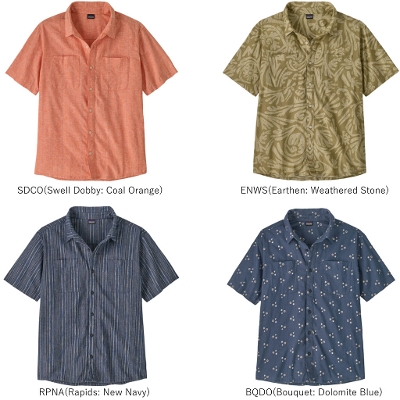 �p�^�S�j�A PATAGONIA �����Y �V���c 53142��Men's Back Step Shirt �����Y�E�o�b�N�E�X�e�b�v�E�V���c�� 2026SS�����񂹕i