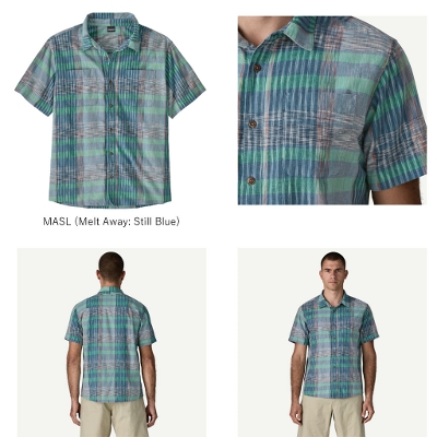 �p�^�S�j�A PATAGONIA �����Y �V���c 53142��Men's Back Step Shirt �����Y�E�o�b�N�E�X�e�b�v�E�V���c�� 2026SS�����񂹕i