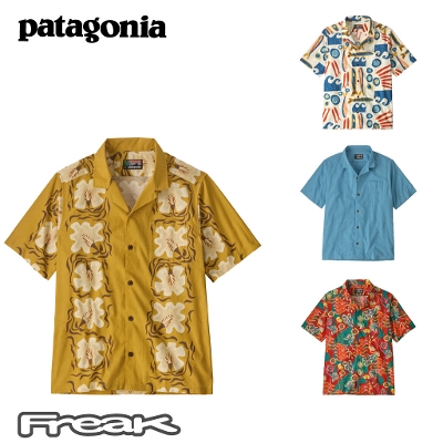�p�^�S�j�A PATAGONIA �����Y �V���c 52567��Men's Tidal Threads Camp Shirt �����Y�E�^�C�_���E�X���b�Y�E�L�����v�E�V���c�� 2026SS�����񂹕i