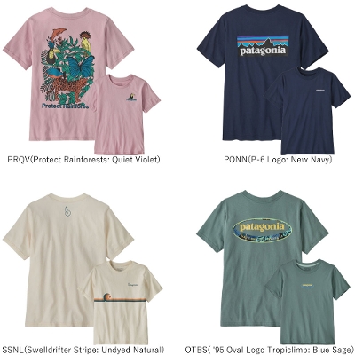 �p�^�S�j�A PATAGONIA �L�b�Y �{�[�C�Y T�V���c 62146�� Kids' Graphic T-Shirt  �L�b�Y�E�O���t�B�b�N�ET�V���c�� 2026SS �����񂹕i