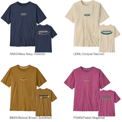 �p�^�S�j�A PATAGONIA �����Y T�V���c 37847��Men's '95 Oval Logo T-Shirt �����Y�E'95 �I�[�o���E���S�ET�V���c��2026SS �����񂹕i