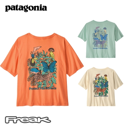 �p�^�S�j�A PATAGONIA �����Y T�V���c 37867��Women's Protect Rainforests Easy-Cut T-Shirt �E�B�����Y�E�v���e�N�g�E���C���t�H���X�c�E�C�[�W�[�J�b�g�ET�V���c��2026SS �����񂹕i