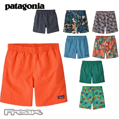 �p�^�S�j�A PATAGONIA �q���p �L�b�Y �V���[�c 67036��Boys Baggies Shorts-5 in  �{�[�C�Y�E�o�M�[�Y�E�V���[�c�T�C���`�� 2026SS �����񂹕i