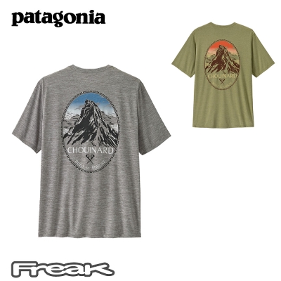 �p�^�S�j�A PATAGONIA �����Y T�V���c �z������ 45480��Men's Capilene Cool Daily Shirt - Chouinard Crest �����Y�E�L���v���[���E�N�[���E�f�C���[�E�V���c�i�V���C�i�[�h�E�N���X�g�j�� 2026SS �����񂹕i
