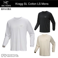 ARC'TERYX �A�[�N�e���N�X ��Kragg SL Cotton Long Sleeve Mens Supima Cotton�N���b�O SL �R�b�g�� �����O�X���[�u �����Y������ T�V���c 2026SS�����[���֔���