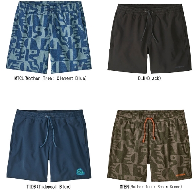 �p�^�S�j�A PATAGONIA �����Y �V���[�c 86436��Men's Hydropeak Volley Shorts - 16" �����Y�E�n�C�h���s�[�N�E�o���[�E�V���[�c 16�C���`��2026SS�����񂹕i