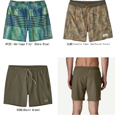 �p�^�S�j�A PATAGONIA �����Y �V���[�c 86436��Men's Hydropeak Volley Shorts - 16" �����Y�E�n�C�h���s�[�N�E�o���[�E�V���[�c 16�C���`��2026SS�����񂹕i