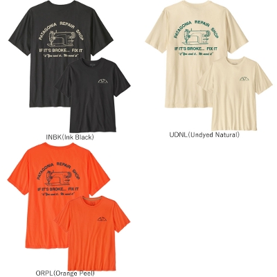 �p�^�S�j�A PATAGONIA  �����Y  T�V���c  37844��Men's Repair Shop T-Shirt �����Y�E���y�A�E�V���b�v�ET�V���c�� 2026SS �����[���֔���