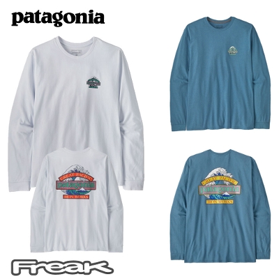 �p�^�S�j�A PATAGONIA  �����Y  ����T�V���c  37876��Men's Long-Sleeved Great Waves Responsibili-Tee? �����Y�E�����O�X���[�u�E�O���[�g�E�E�F�[�u�X�E���X�|���V�r���e�B�[�� 2026SS �����[���֔���