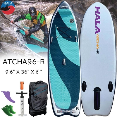 �n�� �T�b�v �A�`���A�[�� Hala ATCHA96-R INFLATABLE WHITEWATER SUP ���o�[�T�b�v �z���C�g�E�H�[�^�[ �T�b�v SUP�C���t���[�^�u�� �X�^���h�A�b�v�p�h�� �M�n�� 2025 2026���f�� �\�񏤕i