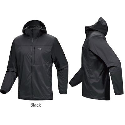 ARC'TERYX �A�[�N�e���N�X ��Squamish Hoody Mens Black �X�R�[�~�b�V�� �t�[�f�B �����Y �u���b�N��2026SS