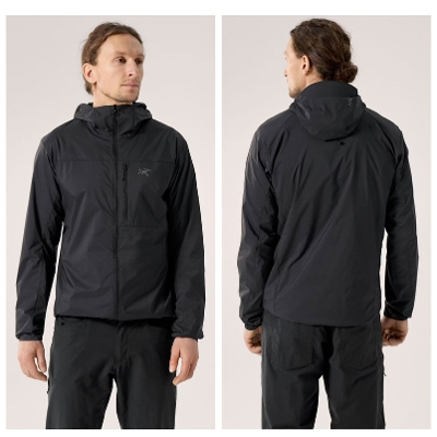 ARC'TERYX �A�[�N�e���N�X ��Squamish Hoody Mens Black �X�R�[�~�b�V�� �t�[�f�B �����Y �u���b�N��2026SS