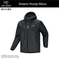 ARC'TERYX �A�[�N�e���N�X ��Solano Hoody Mens Black �\���m �t�[�f�B �����Y �u���b�N���W���P�b�g 2026SS