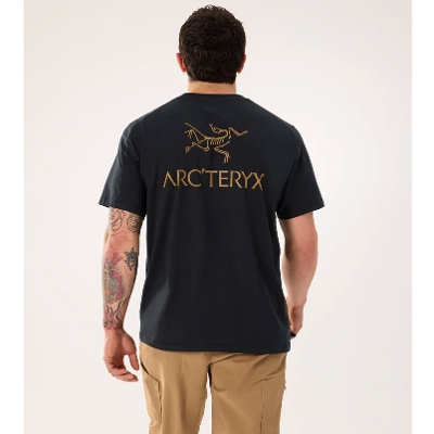 ARC'TERYX �A�[�N�e���N�X ��Kragg SL Cotton Bird Word SS Mens �N���b�O SL �R�b�g�� �o�[�h ���[�h �V���[�g�X���[�u �����Y������ T�V���c 2026SS �����[���֔���
