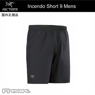 ARC'TERYX �A�[�N�e���N�X ��Incendo Short 9 Mens �C���Z���h �V���[�c 9 �C���` �����Y��2026SS �����[���֔���