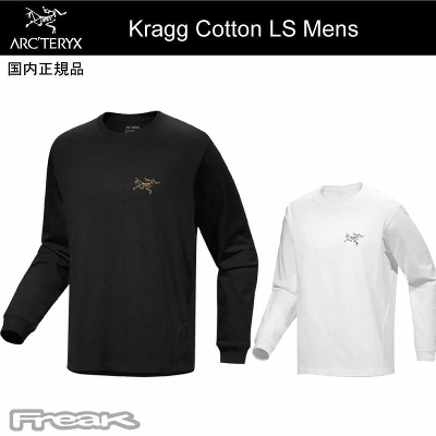 ARC'TERYX �A�[�N�e���N�X ���� T�V���c ��Kragg Cotton LS Mens  �N���b�O �R�b�g�� �����O�X���[�u �����Y��2026SS �����[���֔���