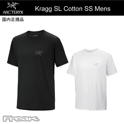 ARC'TERYX �A�[�N�e���N�X ��Kragg SL Cotton SS Mens  �N���b�O SL �R�b�g�� �V���[�g�X���[�u �����Y�@Kragg Supima Cotton������ T�V���c 2026SS �����[���֔���