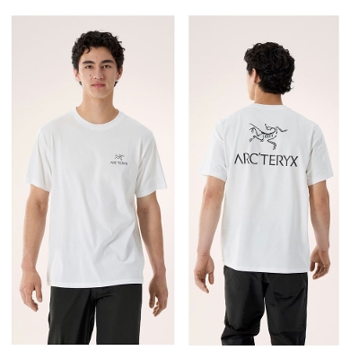ARC'TERYX �A�[�N�e���N�X ��Kragg SL Cotton Bird Word SS Mens  �N���b�O SL �R�b�g�� �o�[�h ���[�h �V���[�g�X���[�u �����Y������ T�V���c 2026SS �����[���֔���
