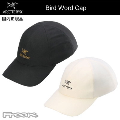 ARC'TERYX �A�[�N�e���N�X �X�q ��Bird Word Cap �o�[�h ���[�h �L���b�v��2026SS �����[���֔���