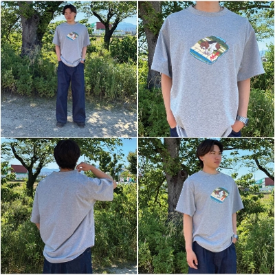 �i���K T�V���c NANGA ECO HYBRID DOGPT  TEE  �G�R�n�C�u���b�h �h�b�O T�V���c