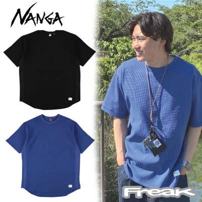�i���K NANGA AIRFLEXR WAFFLE S/S TEE  �G�A�t���b�N�X ���b�t�� �V���[�g�X���[�u T�V���c