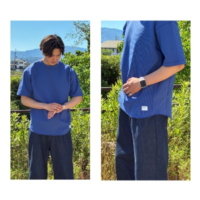 �i���K NANGA AIRFLEXR WAFFLE S/S TEE  �G�A�t���b�N�X ���b�t�� �V���[�g�X���[�u T�V���c